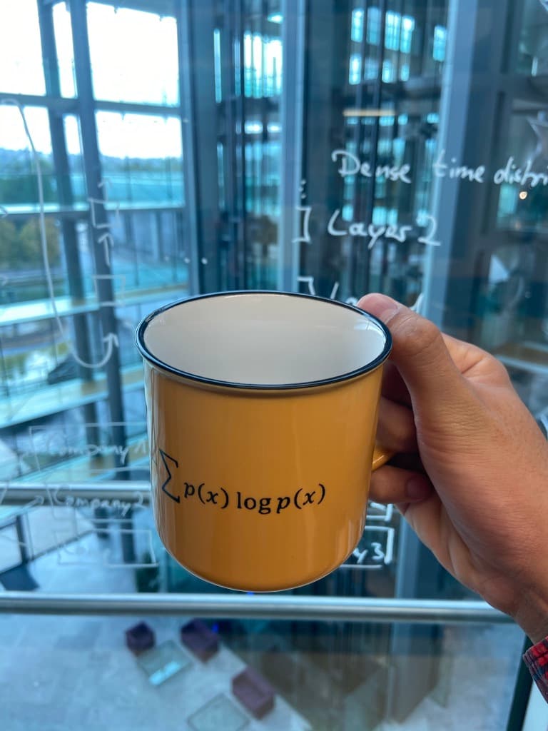 Entropy coffee mug